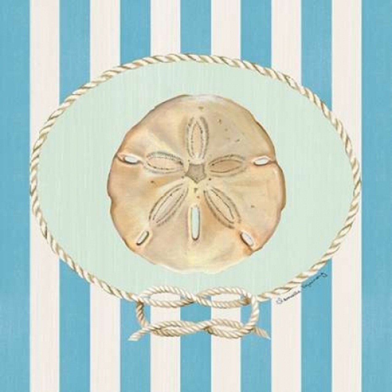 Nautical and Nice Sand Dollar Poster Print by Danielle Murray - Item # VARPDX584MUR1078